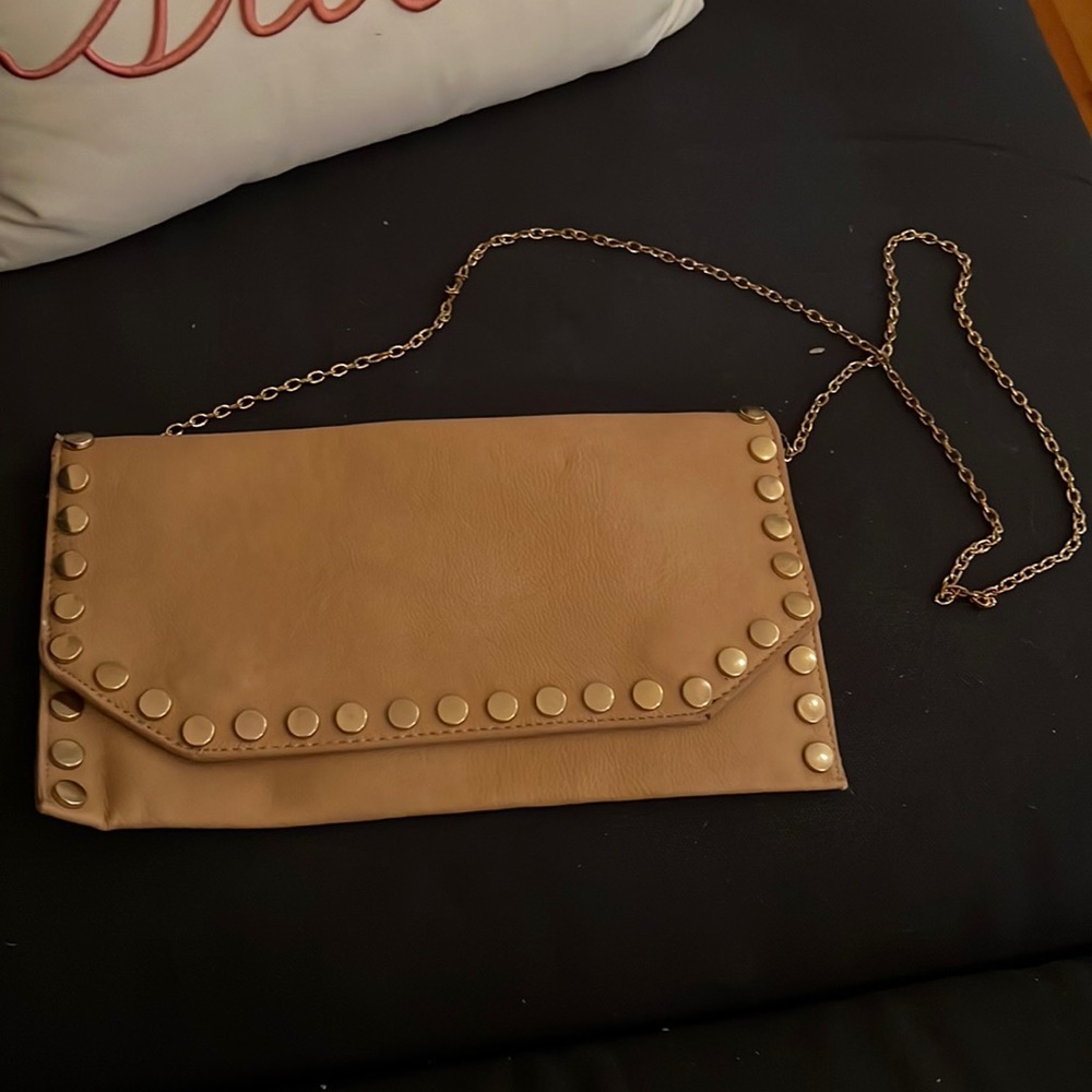 Tan purse